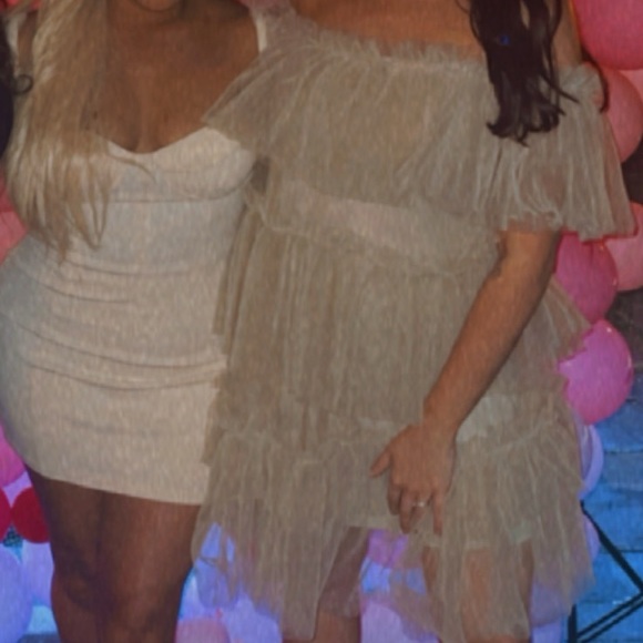 H&M tulle ruffled dress - Picture 3 of 6